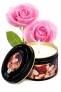 Bougie de Massage Aphrodisiaque Rose Shunga