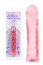 Gode r�aliste Doc Johnson en jelly rose 19 cm