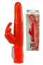 Vibromasseur Rabbit 19 cm  Pure Vibes rouge