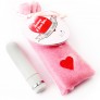 Mini Vibro Because I Love You - Blanc Passion