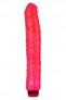 Vibromasseur g�latine rose 31 cm - Super Big Boss