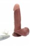 Vibromasseur The Emperor Chocolat 15 cm