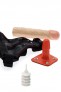 Harnais avec Gode 20 cm Doc Johnson- Set 1