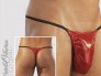 String Homme rouge � paillettes SUPER SEXY - M/L