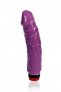 Vibromasseur r�aliste en jelly lavande 22 cm 