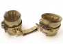 Menottes en Cuir Dor� Tabooboo