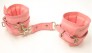 Menottes en Cuir Rose Tabooboo