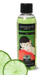 Huile de Massage Comestible Citron Vert 100 ml