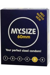My.Size 60 mm - Boîte de 3 préservatifs 