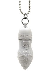 Pendentif Blanc Pirates - Stimulateur de clitoris