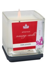 Allume-moi ! Bougie de massage Orchidée