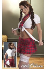 Tenue étudiante très sexy - M