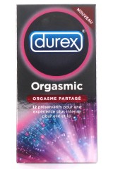 Orgasmic - 12 préservatifs Durex - Nouveau !