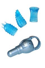 Stimulateur de clitoris avec 3 embouts Toy Joy