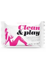 Clean&Play - lingettes nettoyantes corps/sextoys