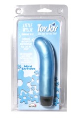 Mini Vibromasseur Point G Little Willie Bleu
