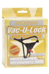  Harnais en véritable cuir Vac-U-Lock Unisex 3000