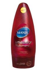 Gel de massage Gourmand et comestible à la fraise 