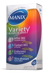 Manix Variety - 4 modèles pour tester le plaisir