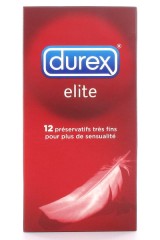 Durex Elite - Boîte de 12 préservatifs très fins