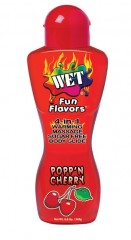 Verwarmende Eetbare Massageolie Wet Kersen