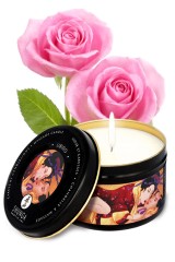 Bougie de Massage Aphrodisiaque Rose Shunga