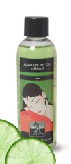 Huile de Massage Comestible Citron Vert 100 ml