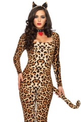 Costume 3 pièces - Femme Cougar