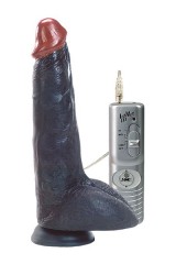 Mr Muscle - Vibromasseur noir à ventouse
