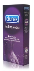 6 Préservatifs Durex Feeling Extra