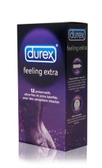 12 Préservatifs Durex Feeling Extra