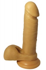 Godemiché White  Boomser réaliste 15 cm