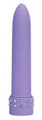 Mini Vibromasseur Diamond Silk Lavande 11 cm