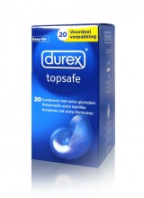 20 Préservatifs Durex Topsafe Super Lubrifié