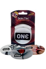 One Skin Tin, 3 préservatifs classiques très fins
