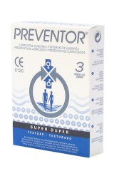 3 Préservatifs Preventor Texturés