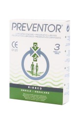 3 Préservatifs Preventor Ondulés