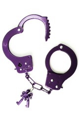 Menottes en métal Fetish Fantasy mauve