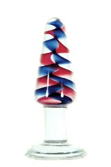 Anal Plug Toy Joy Frozen Fountain Pink Ice 