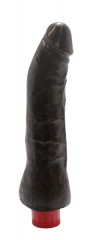 Vibromasseur réaliste Chocolat The Naturals
