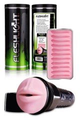 Fleshlight Pink Mouth Super Ribbed