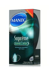 10 préservatifs sans latex - Manix Suprême