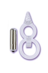 Double anneau avec vibreur - Basic Essentials