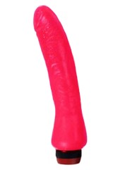Vibromasseur gélatine rose 21 cm 