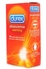 10 préservatifs Durex - Pleasuremax Warming