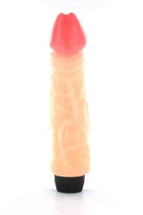 Vibromasseur réaliste en Jelly couleur chair 22 cm