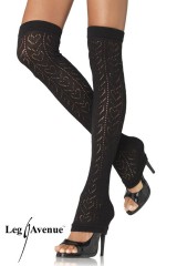 Guêtres Crochets Noir