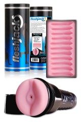 Fleshjack® Pink Bottom Super Ribbed