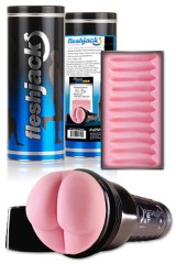 Fleshjack® Pink Jack Ass Super Ribbed
