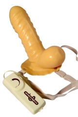 Gode-Ceinture Strap On Dildo avec Vibrateur